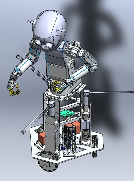 CAD of prototype Dreamer robot